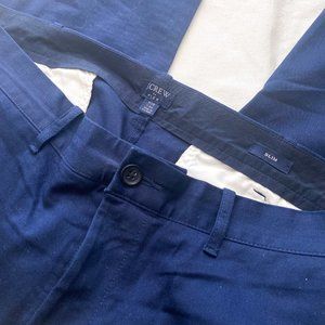 J. Crew Slim-Fit FLEX Navy Pant
